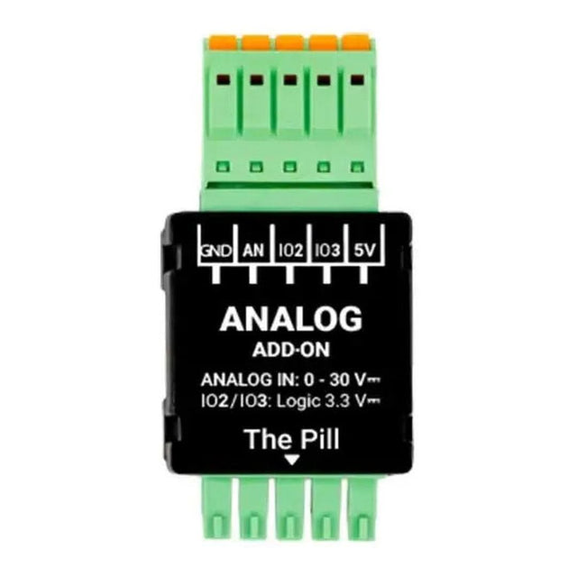 Shelly The Pill Analog 0-30V Add-On Measuring Sensor