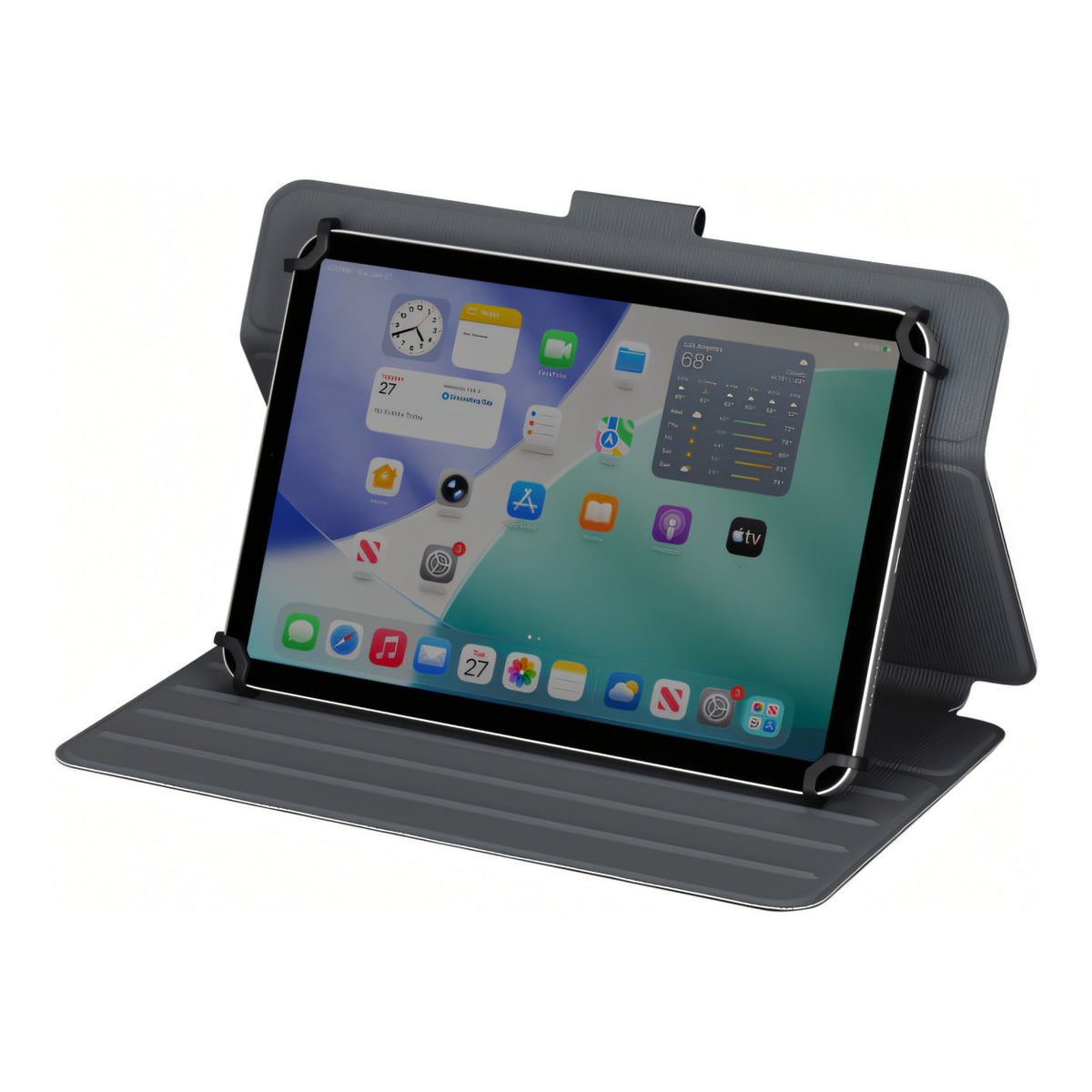 Targus Safe Fit Universal 6.8-9-inch Rotating Tablet Case - Black THZ996GL
