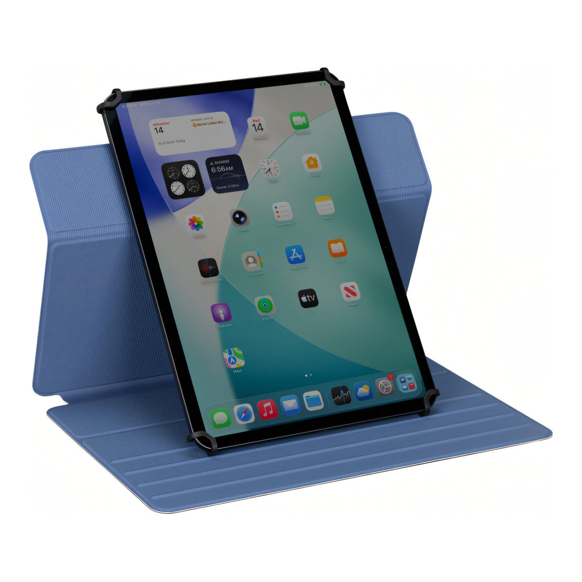 Targus Safe Fit Universal 9.5-11.5-inch Rotating Tablet Case - Blue THZ99702GL