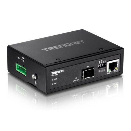 Trendnet TI-F11SFP Hardened Industrial 100/1000 Base-T to SFP Media Converter