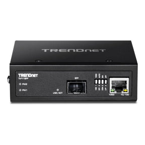 Trendnet TI-F11SFP Hardened Industrial 100/1000 Base-T to SFP Media Converter