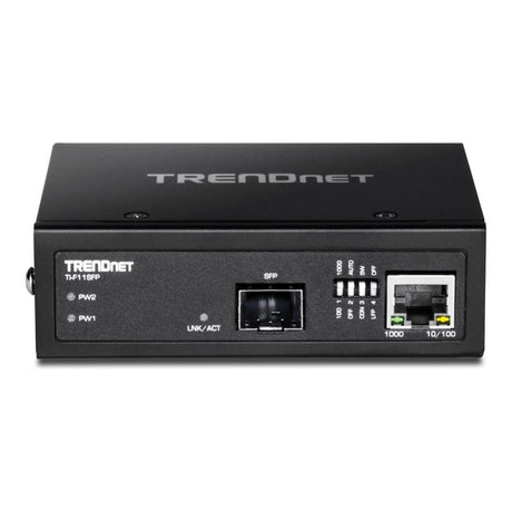 Trendnet TI-F11SFP Hardened Industrial 100/1000 Base-T to SFP Media Converter
