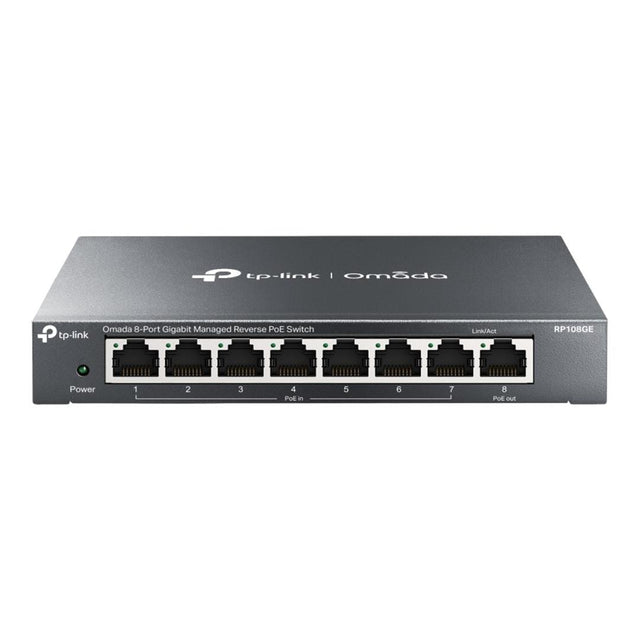 TP-Link TL-RP108GE 8-port Gigabit Reverse PoE Managed Switch