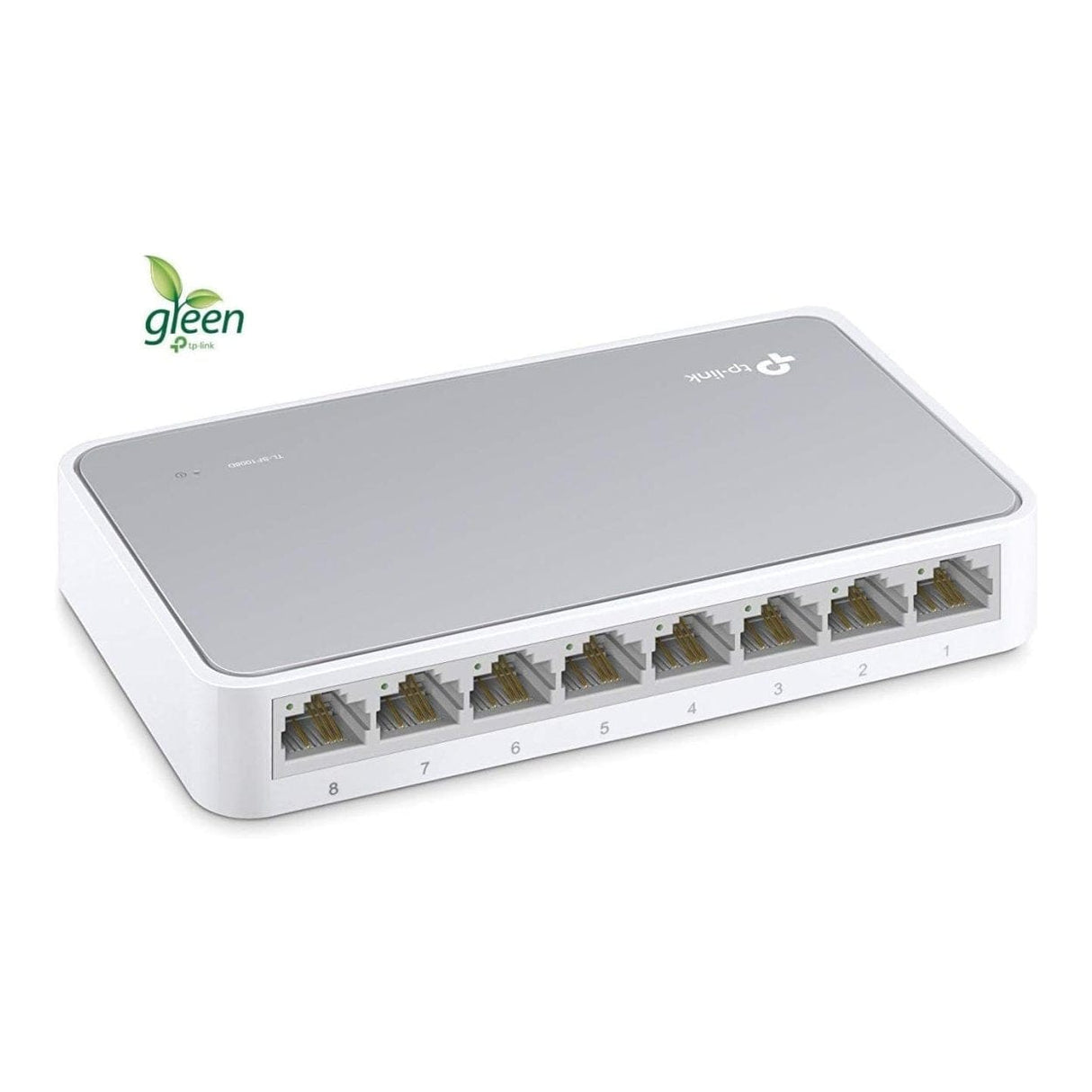 TP-Link TL-SF1008D 8-Port 10/100 Mbits Desktop Switch Unmanaged Ethernet White