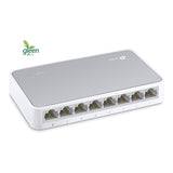 TP-Link TL-SF1008D 8-Port 10/100 Mbits Desktop Switch Unmanaged Ethernet White