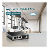 TP-Link TL-SG1005P 5-port GbE Unmanaged Desktop Switch with 4x PoE+ Ports