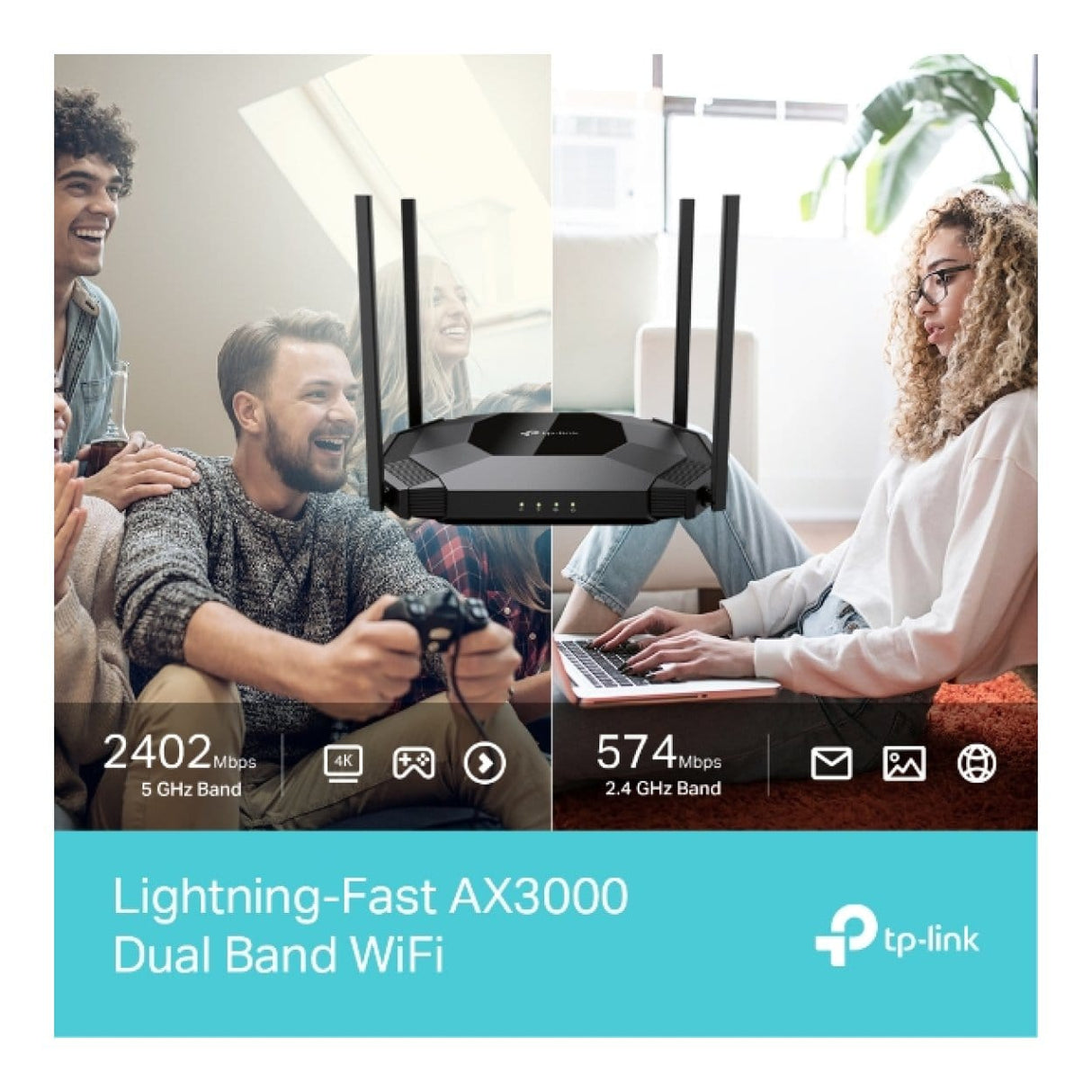 TP-Link TL-WA3001 AX3000 Gigabit Wi-Fi 6 Wireless Access Point