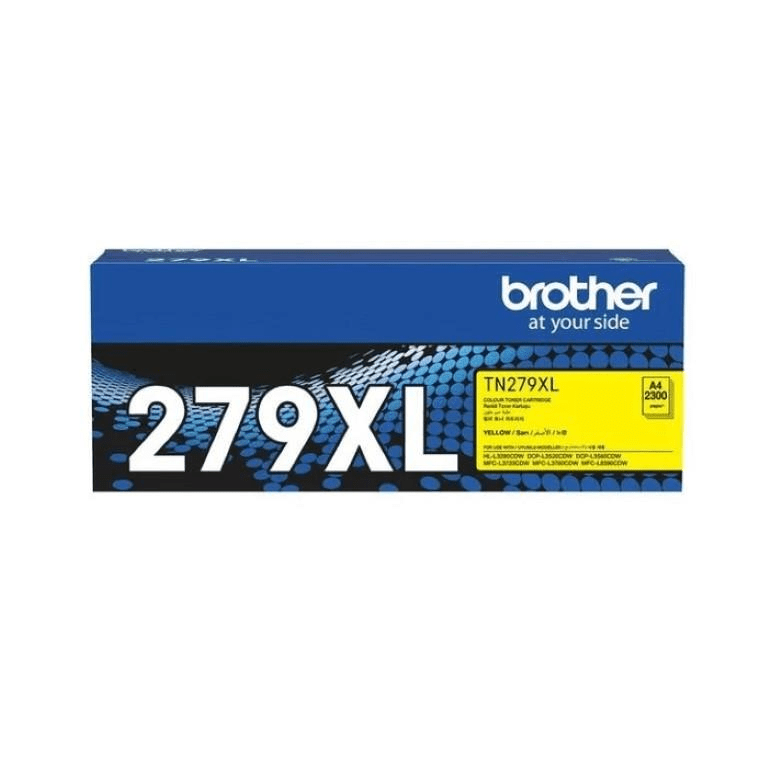 Brother Yellow Toner Cartridge 1000 Pages Original TN-279XLY Single-pack