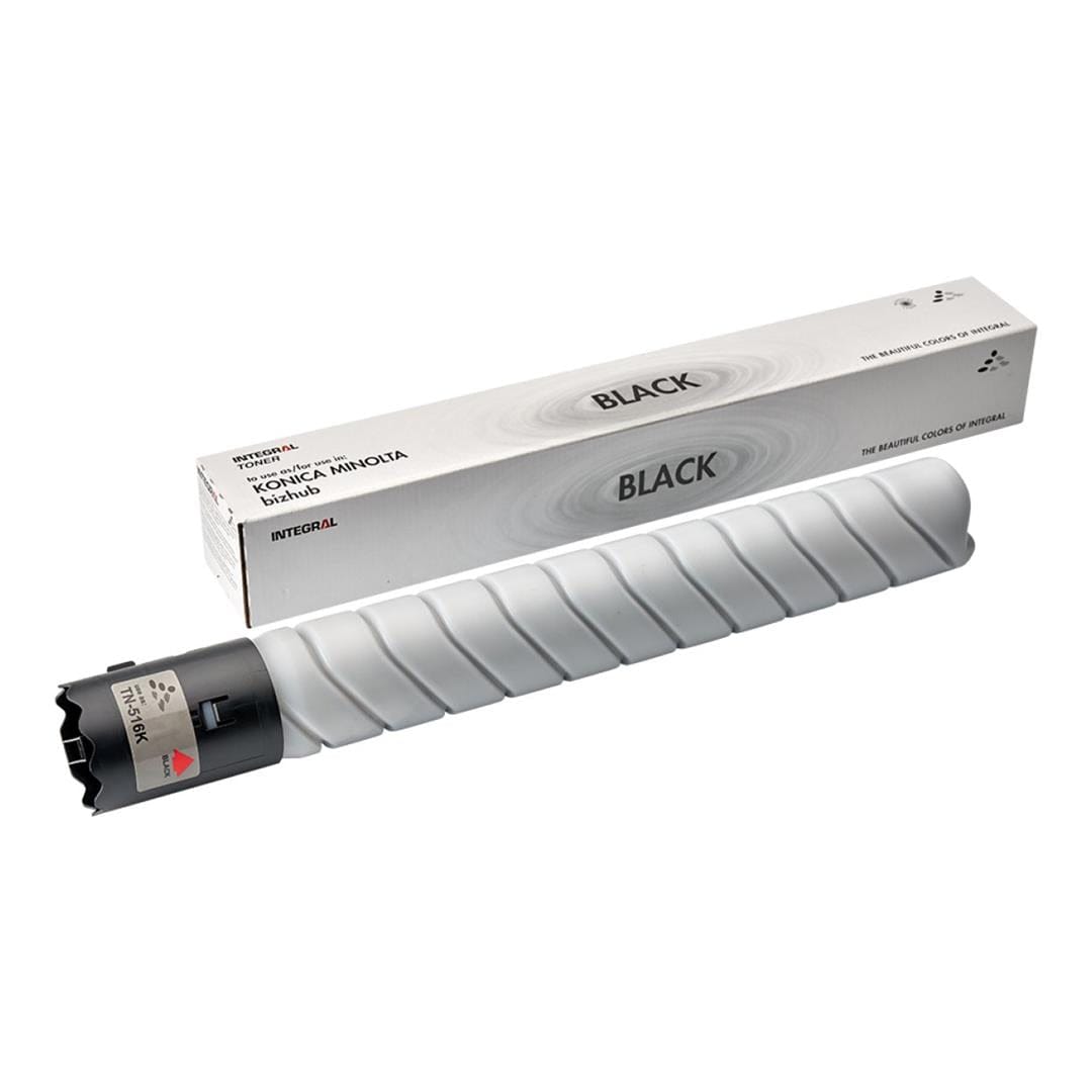 Konica Minolta Black Toner Cartridge 31,200 Pages Original TN516K Single-pack