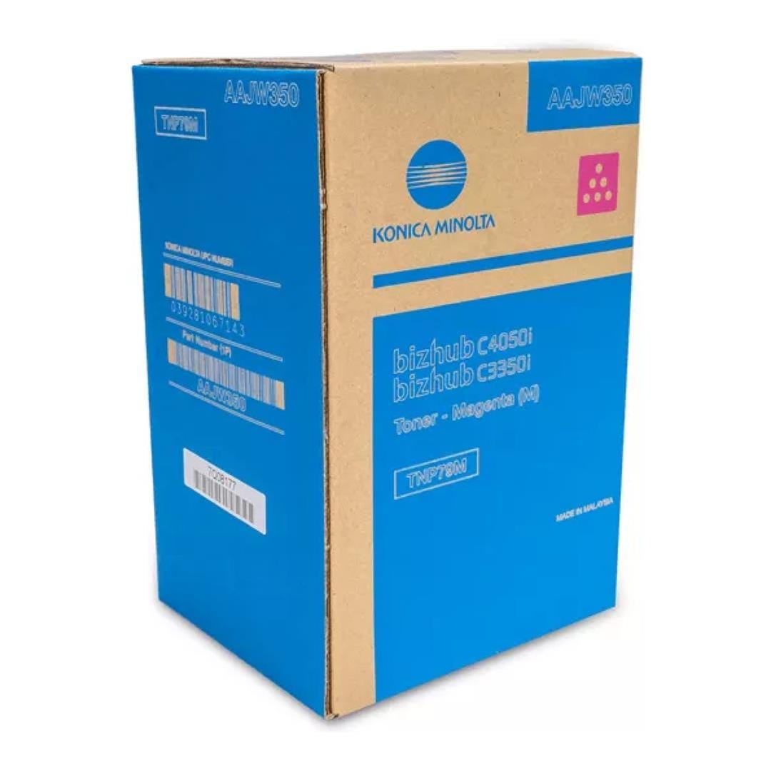 Konica Minolta Magenta Toner Cartridge 9,000 Pages Original TNP79M Single-pack