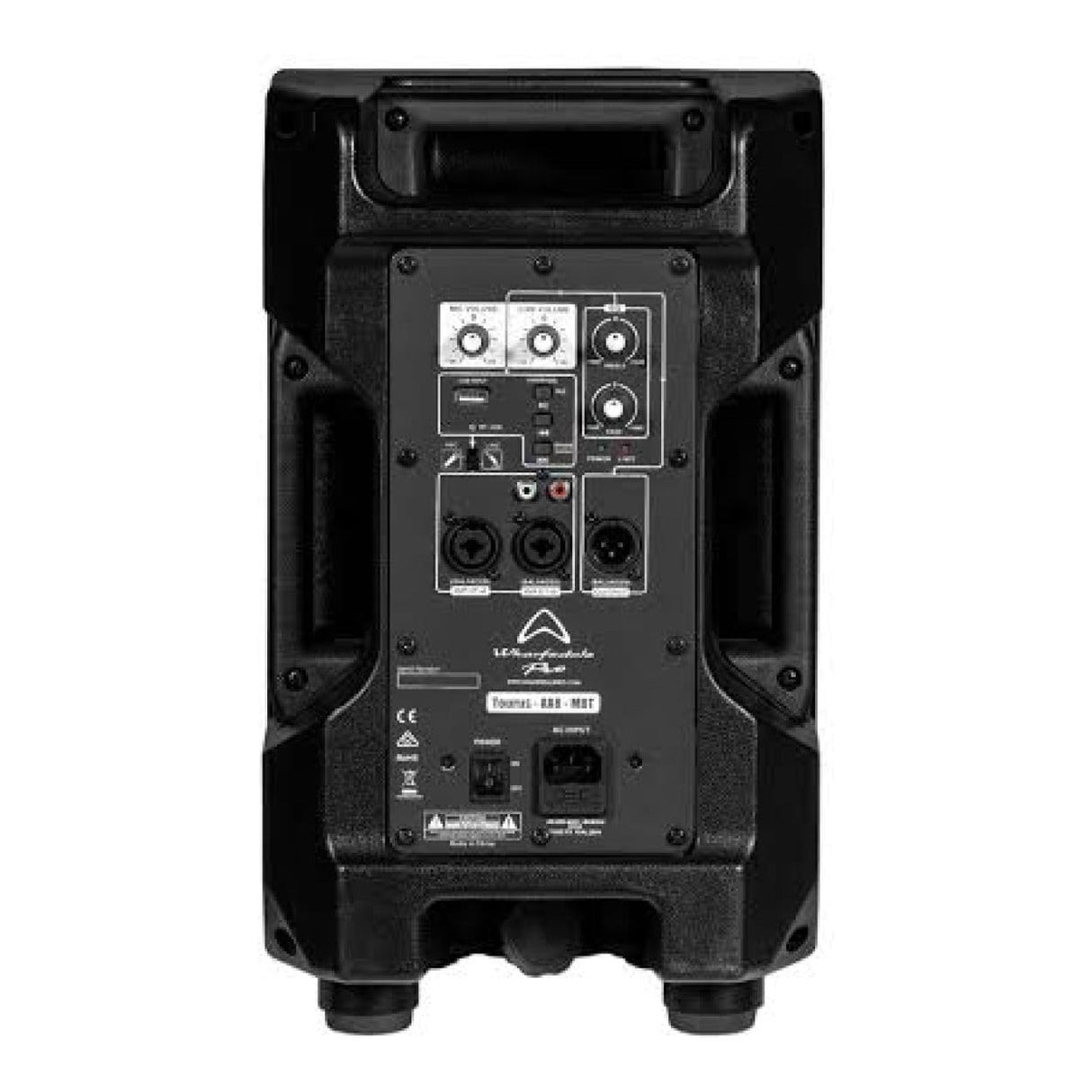 Wharfedale Pro TOURUS 500W 8-inch Bi-Amplified Active Loudspeaker Black TOURUS-AX8-MBT