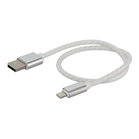 Really Useful Products 0.4m USB to Lightning Woven Mesh Cable TPE-AM-LIGHTNING
