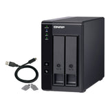 QNAP TR-002 2-Bay Type-C Direct Attached Storage with Hardware RAID