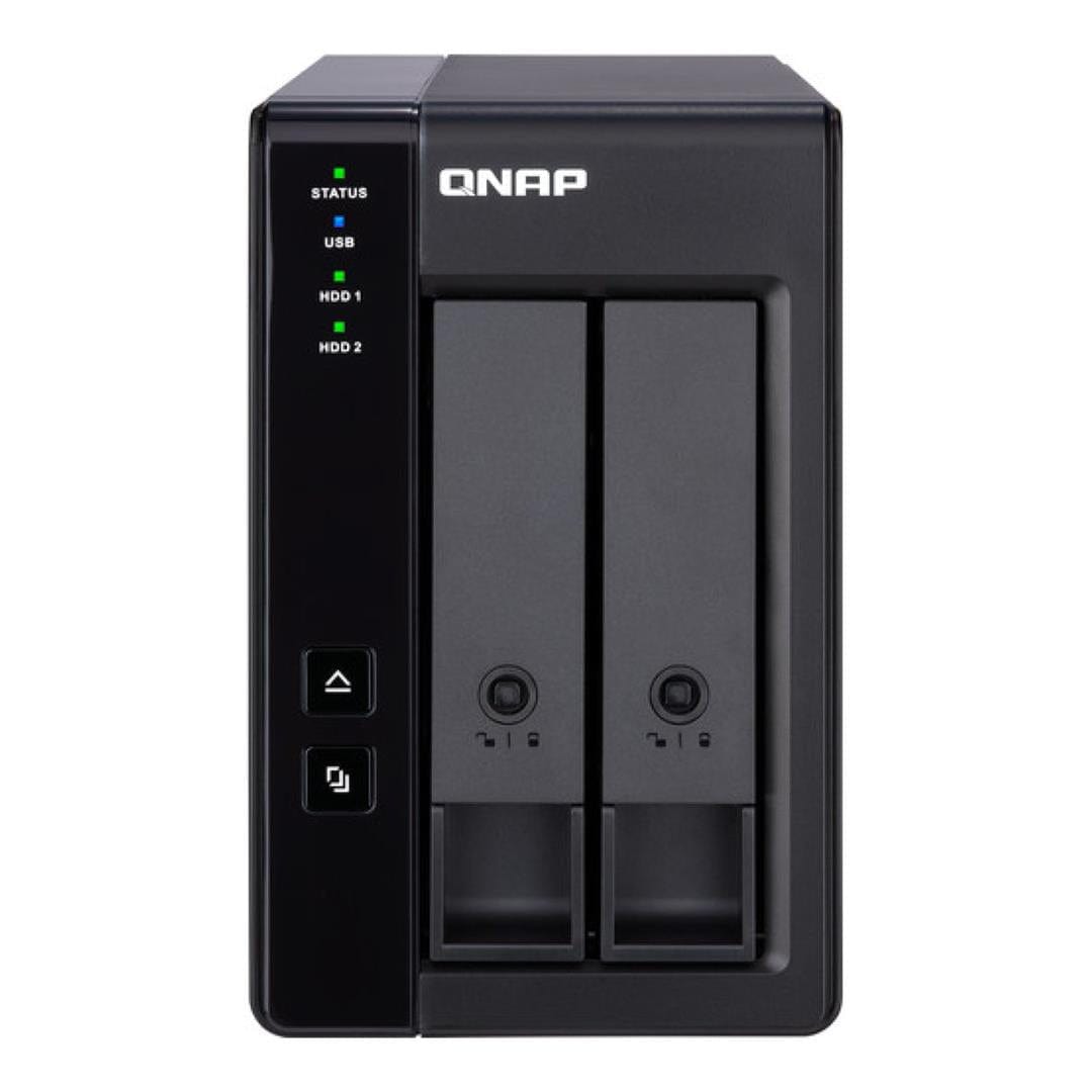 QNAP TR-002 2-Bay Type-C Direct Attached Storage with Hardware RAID