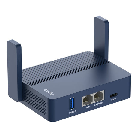 Cudy AX3000 2.5G Wi-Fi 6 Mini VPN Travel Router TR3000