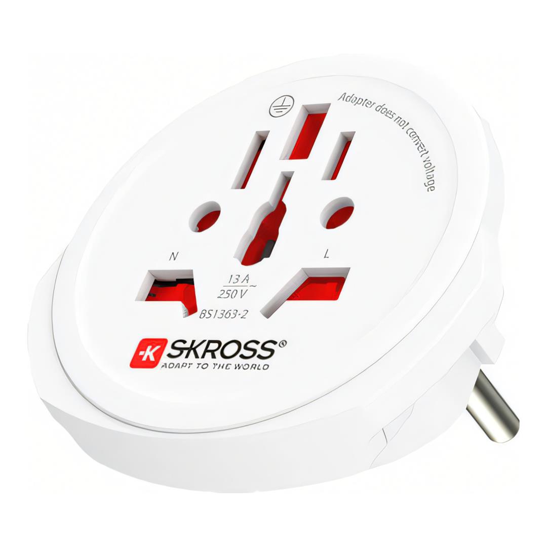Skross Travel Adapter World To EUR TRAVEL-ADA-WORLD-EU