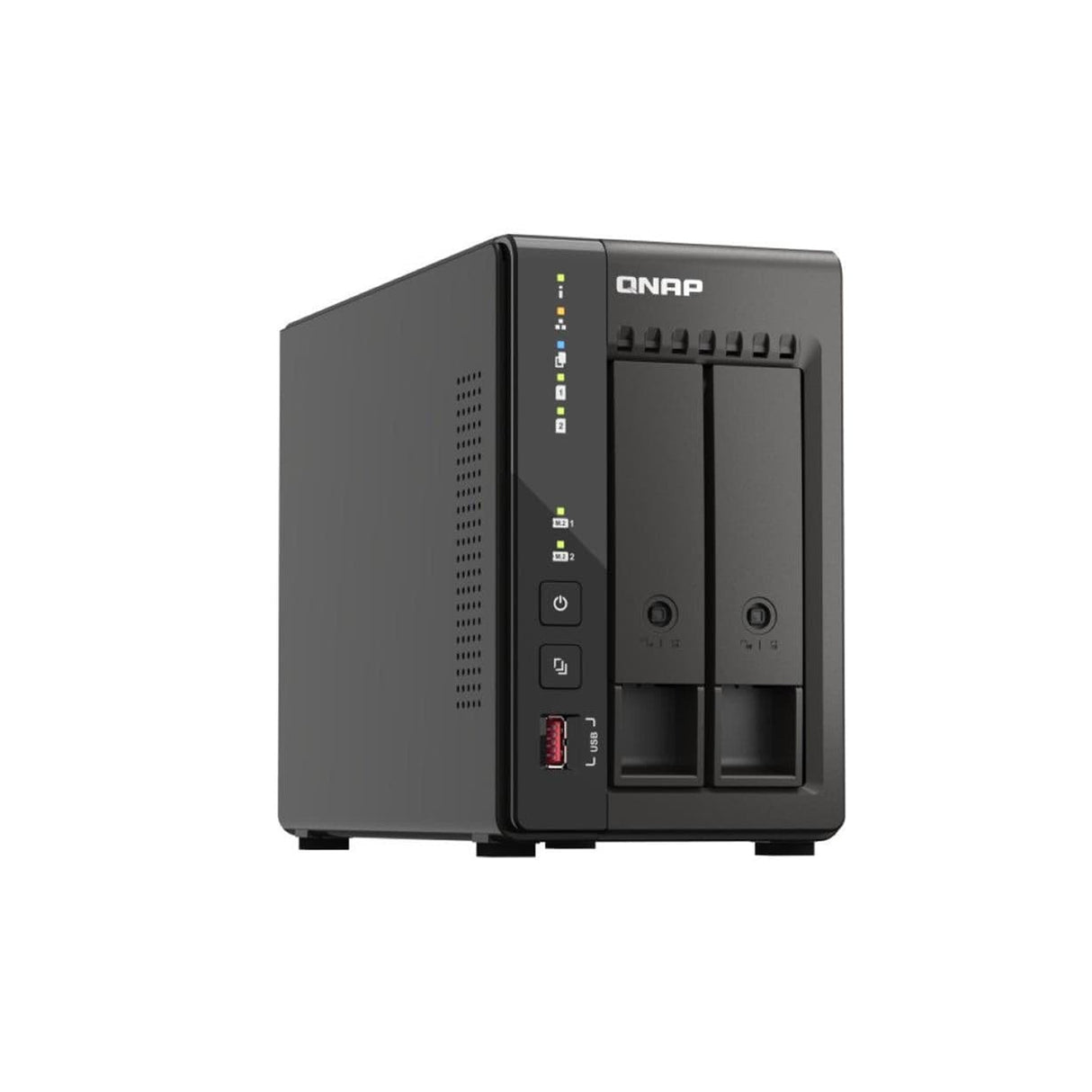 QNAP J6412 Ethernet LAN NAS Tower Black TS-253E-8G