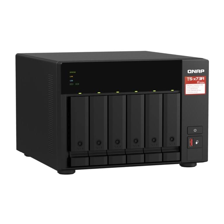 QNAP TS-673A 6-bay Diskless Tower NAS Powered by AMD Ryzen – FirstShop