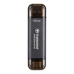 Transcend ESD310C 128GB Flash Drive Portable SSD Black TS128GESD310C