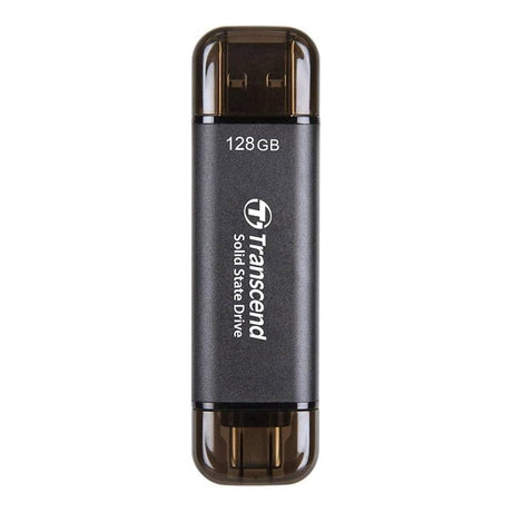 Transcend ESD310C 128GB Flash Drive Portable SSD Black TS128GESD310C