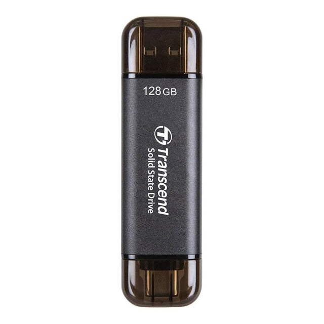 Transcend ESD310C 128GB Flash Drive Portable SSD Black TS128GESD310C