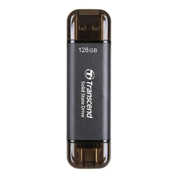 Transcend ESD310C 128GB Flash Drive Portable SSD Black