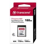 Transcend Cfexpress 160GB 860 Type-B Memory Card TS160GCFE860