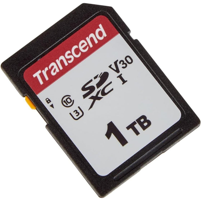 Transcend 300S 1TB SDHC UHS-I Flash Memory Card TS1TSDC300S