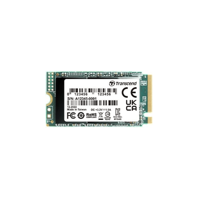 Transcend 400S M.2 256GB 2242 PCIe 3.0 3D NAND NVMe Internal SSD