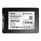 Transcend 452K 2.5-inch 256GB Serial ATA III 3D TLC NAND Internal SSD TS256GSSD452K