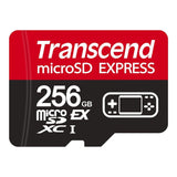 Transcend 256GB USD710S UHS-I U3 V30 A1 microSD Express Memory Card TS256GUSD710S