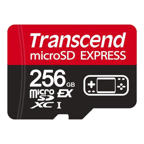 Transcend 256GB USD710S UHS-I U3 V30 A1 microSD Express Memory Card TS256GUSD710S