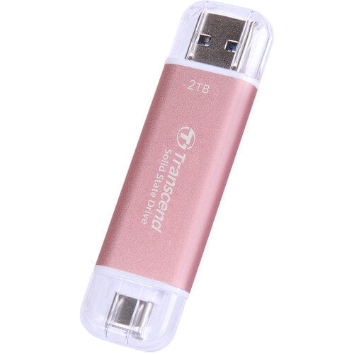 Transcend ESD310 2TB Portable USB-C/A Portable SSD Pink TS2TESD310P