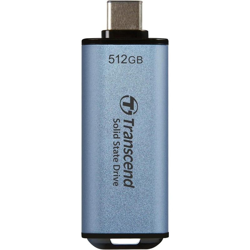 Transcend ESD300C 512GB Type-C Portable SSD Blue TS512GESD300C