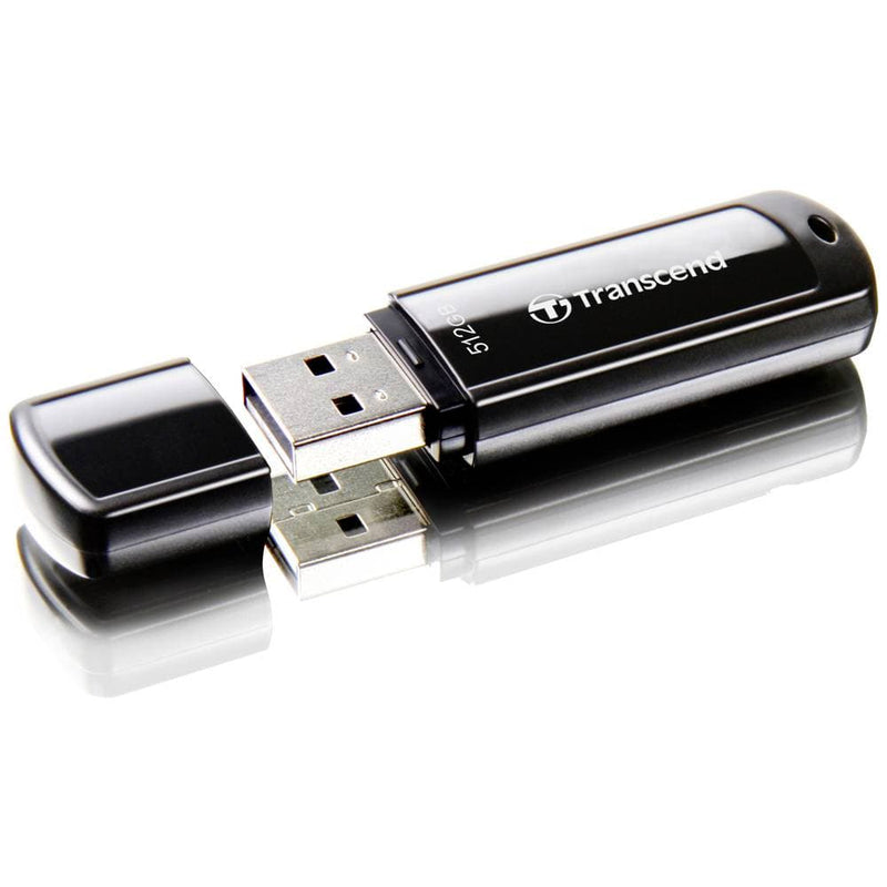 Transcend JetFlash 700 512GB USB Type-A Flash Drive Black TS512GJF700