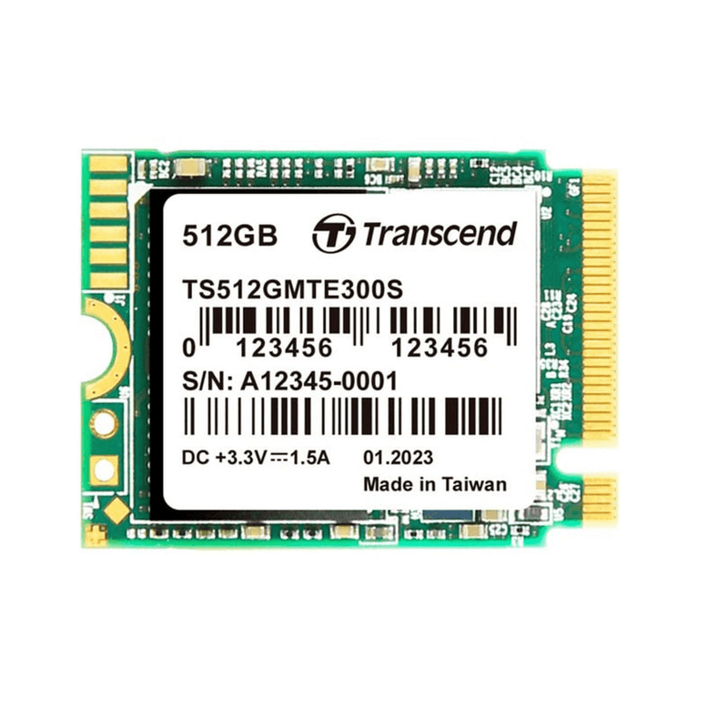 Transcend MTE300S M.2 512GB PCI Express 3.0 3D NAND NVMe Internal SSD TS512GMTE300S