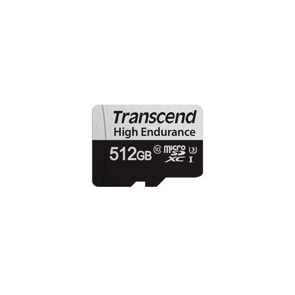 Transcend USD350V 512GB Memory Card MicroSDXC UHS-I Class 10 TS512GUSD350V