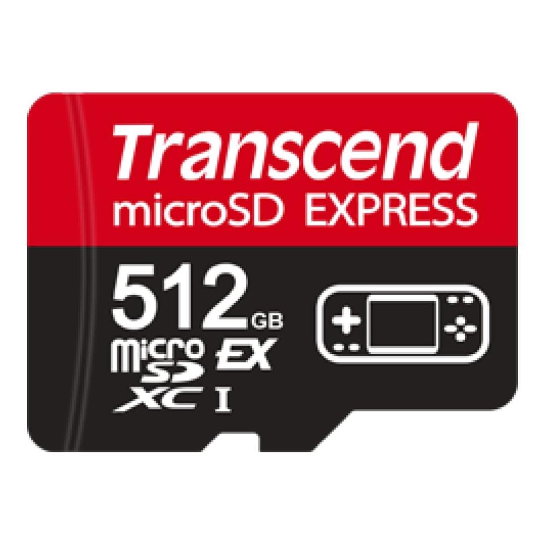 Transcend 512GB UHS-I U3 V30 A1 microSD Express Memory Card TS512GUSD710S