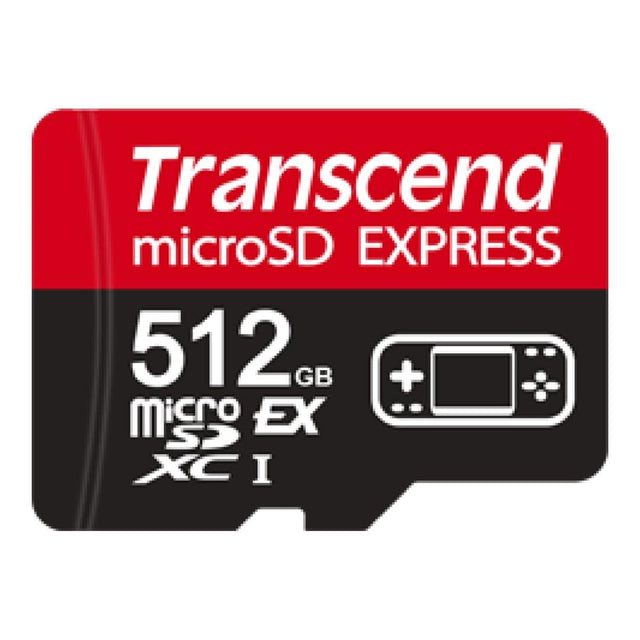 Transcend 512GB UHS-I U3 V30 A1 microSD Express Memory Card TS512GUSD710S