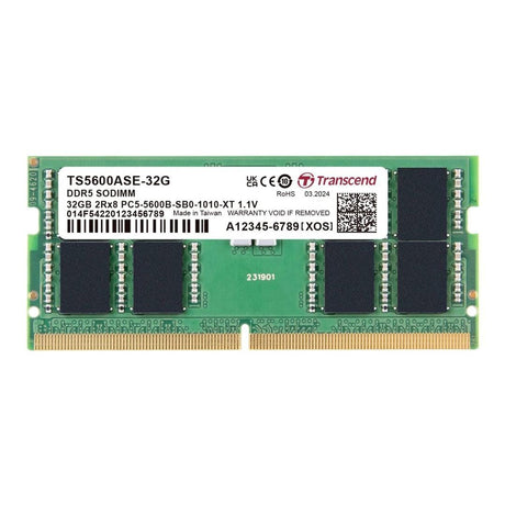 Transcend TS5600ASE-32G Memory Module 32GB DDR5 5600MHz