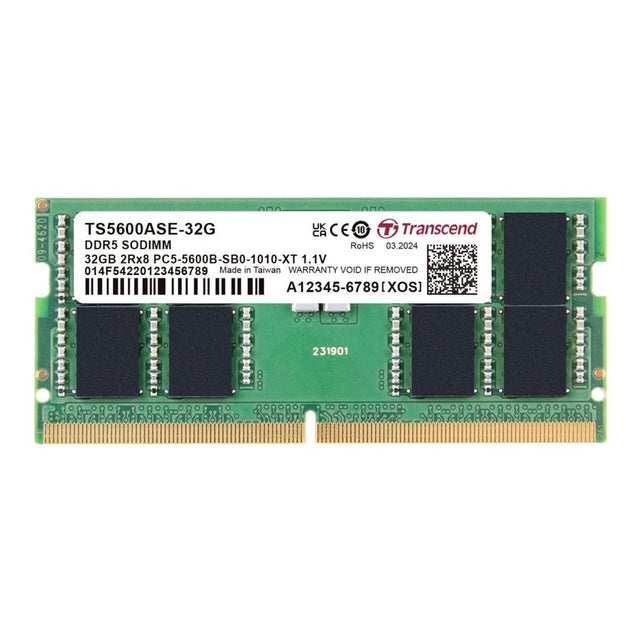 Transcend TS5600ASE-32G Memory Module 32GB DDR5 5600MHz