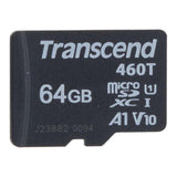Transcend 64GB USD465T High Endurance Embedded SDXC V30 U3 A2 MicroSD Card TS64GUSD465T