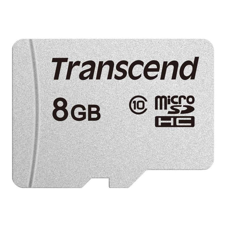 Transcend 300S 8GB MicroSD Memory Card TS8GUSD300S