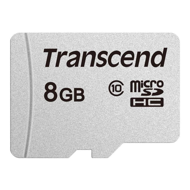 Transcend 300S 8GB MicroSD Memory Card TS8GUSD300S