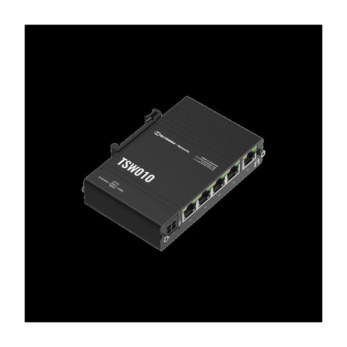 Teltonika TSW010 DIN Rain 5-port PoE Ethernet Switch