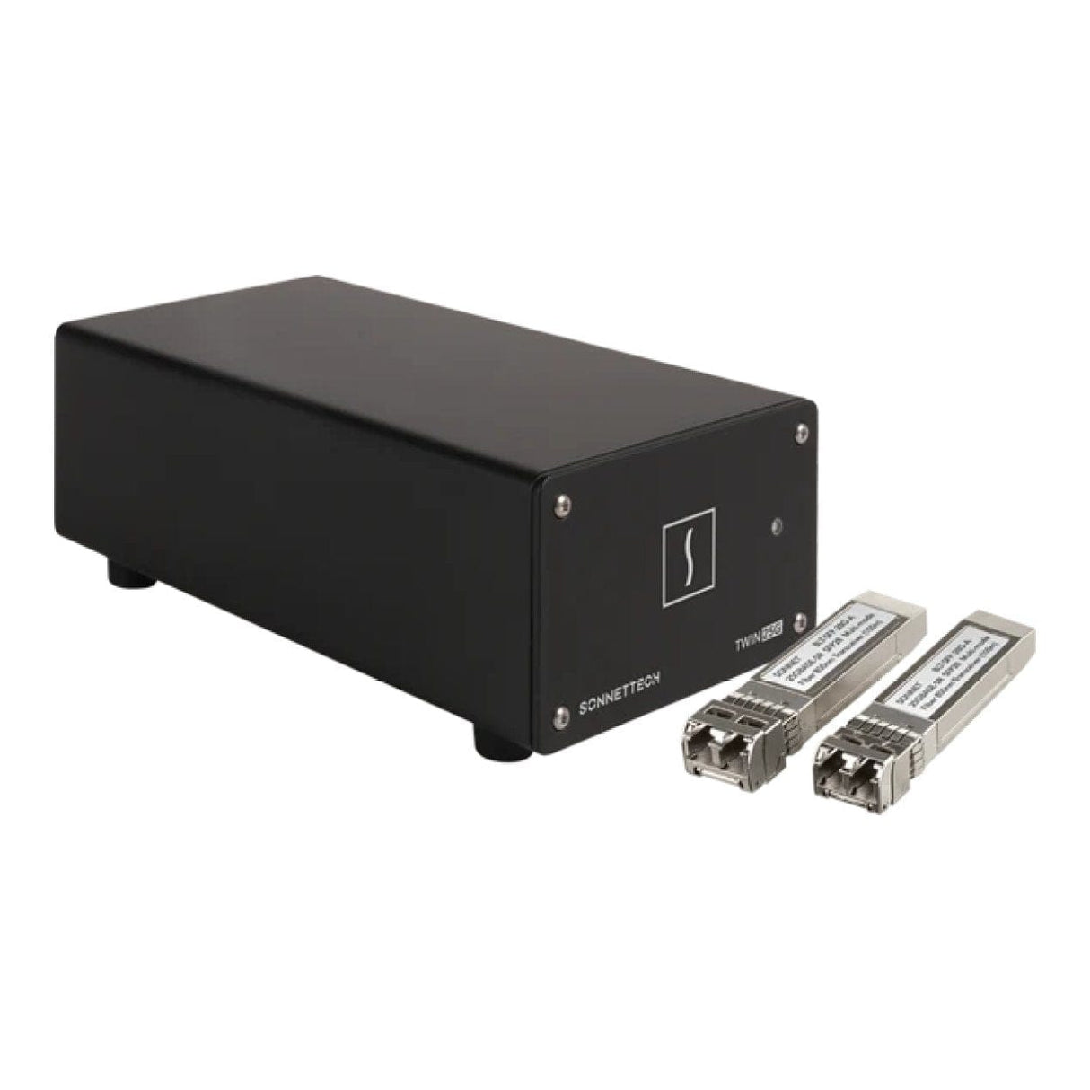 Sonnet Twin25G 2-port 25GbE Thunderbolt Ethernet Adapter with 2x SFP28 Transceivers