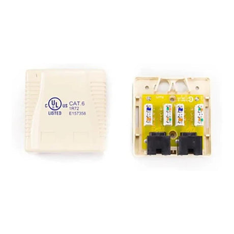Zone CAT6 Dual Box Outlet Cable U-JE342RC6-USD