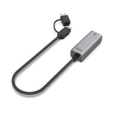 Unitek U1313C Hybrid Type-C to Gigabit Ethernet Adapter Grey