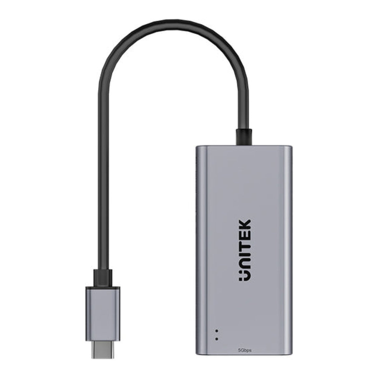 Unitek USB-C to 5Gbps Ethernet Adapter Space Grey U1343AGY01