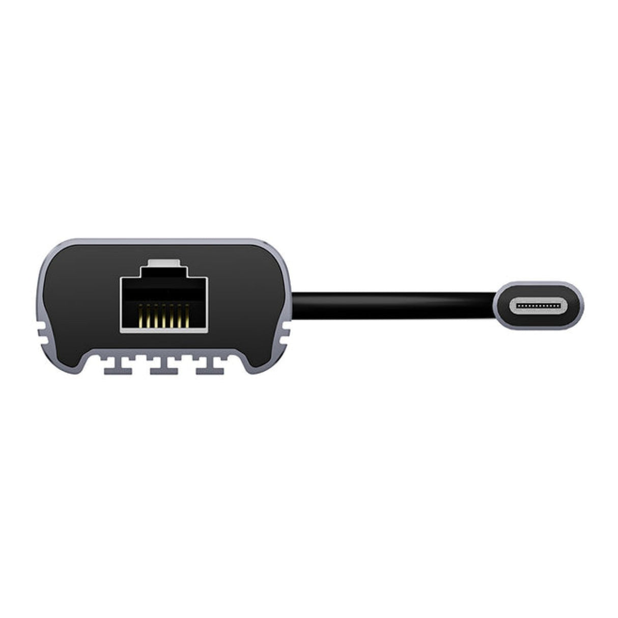 Unitek USB-C to 5Gbps Ethernet Adapter Space Grey U1343AGY01